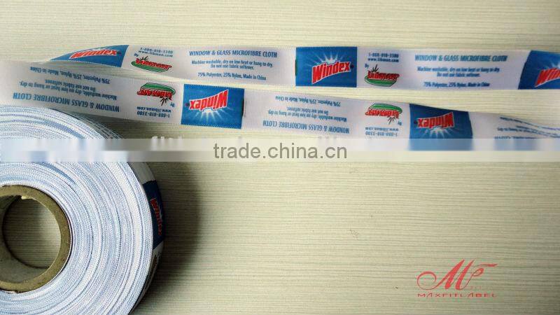 China cheap wash care labels for clothing garment printing labels
