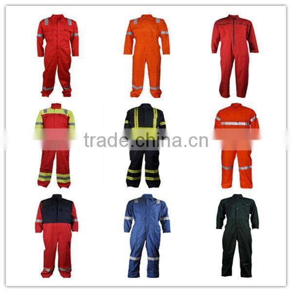 Watching color 280GSM Cotton Fire Retardant Anti-static Coverall