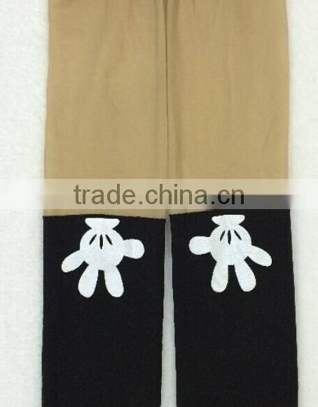 Baby cartoon tights pants cotton thickening pantyhose winter pantyhose tights