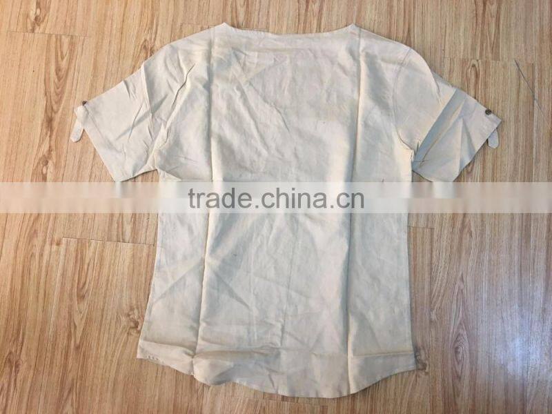 GZY v neck slim all-match t shirt wholesale china