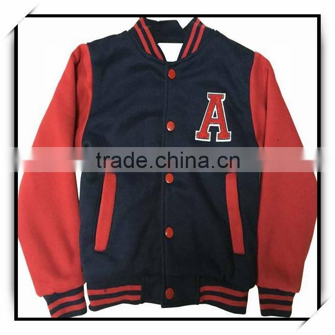 factory new design bulk hoodies baseball varsity jacket