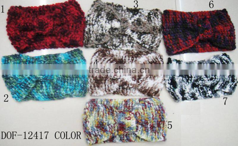 Fashion new Hot knitted acrylic designer winter headband
