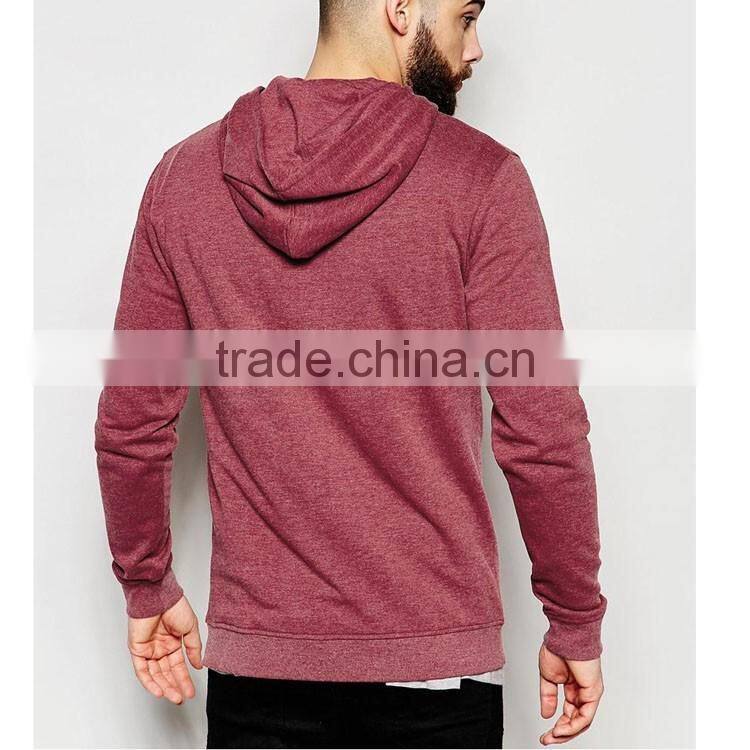 fashion style custom jersey lesiure full zip man coat with hooded