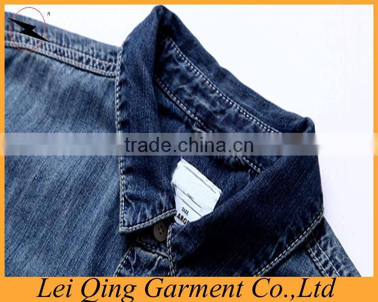 Mens Clothing Quality Denim Shirt for Men