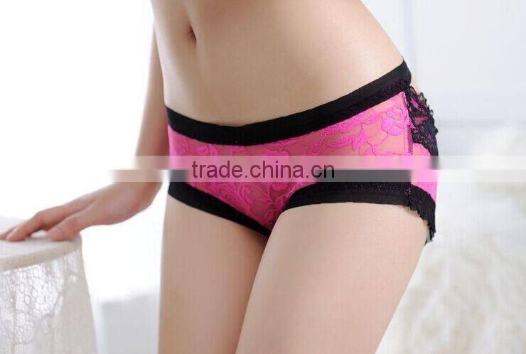 2016 New Explosion Model Ladies Sexy Underwear Silk Waist Sexy Thong Sexy Lingerie T-back