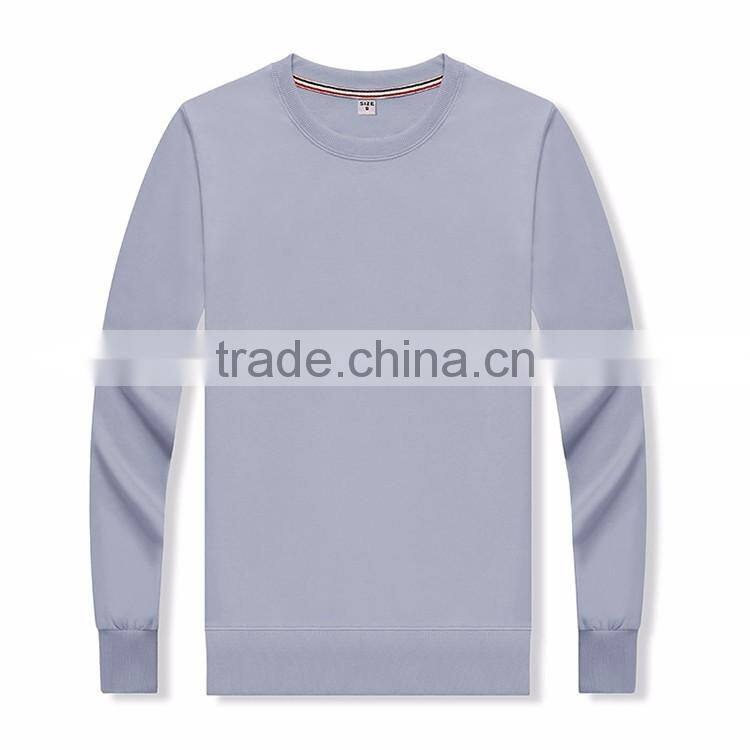 China wholesale cheap price men's blank cotton long sleeve t shirt