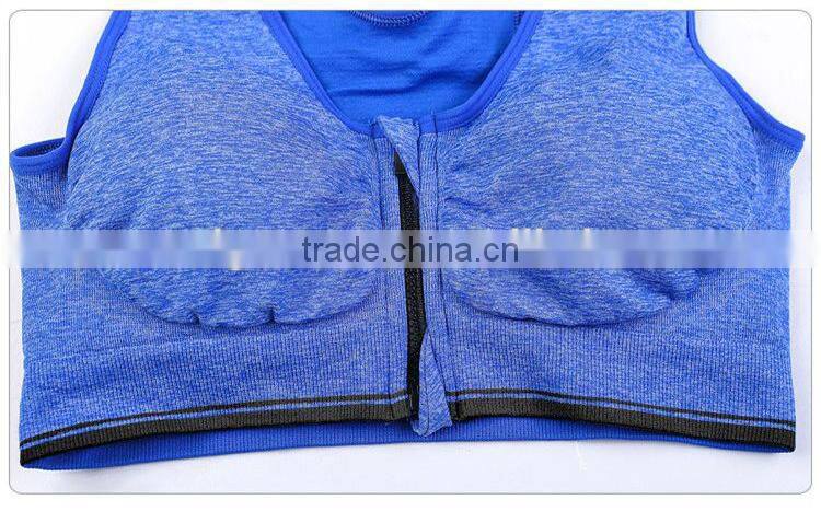 New arrivial padded sexy seamless yoga sport brayoga bra