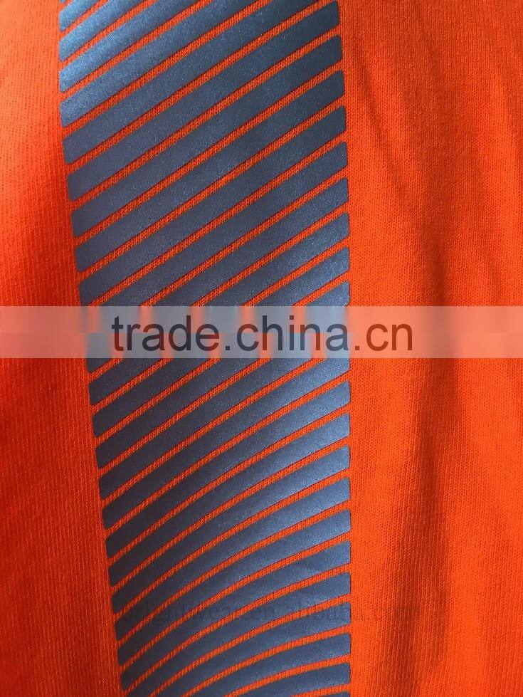ANSI contrast long sleeve high quality reflective t-shirt
