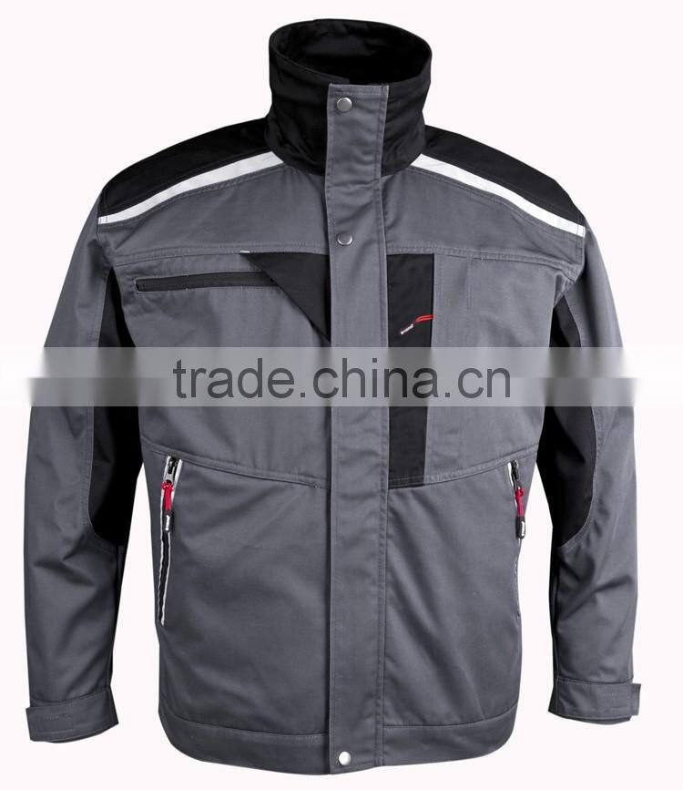 Mens 65% polyester workwear safty ma1 bomber jacket