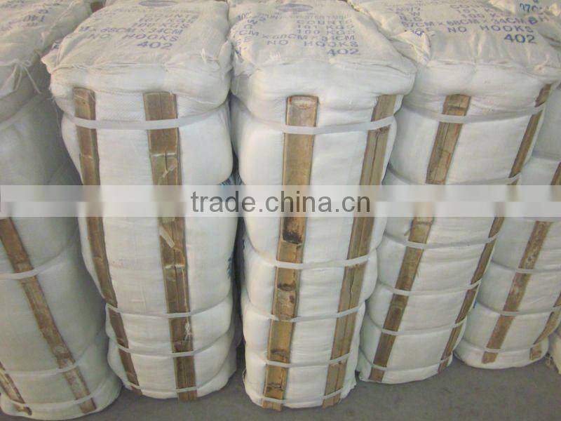 100 pct spun polyester skein hank yarn , 20s/2 raw white