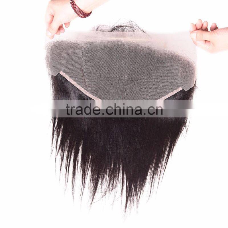 High quality low price ear to ear lace frontal with bundles , lace frontal closure