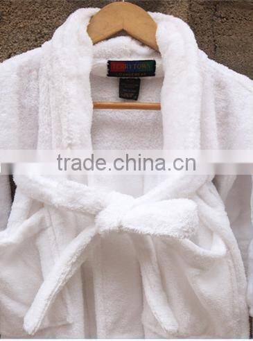 china factory Luxury 100% terry cotton Bathrobe, Ladies Robe