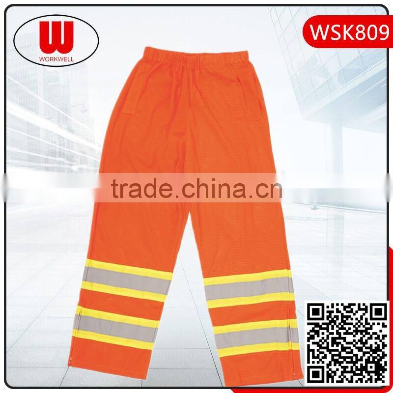 New arrival reflective mesh pant for men