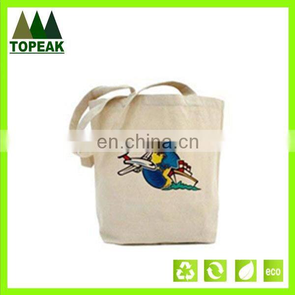Natural cotton tote bags for promotion