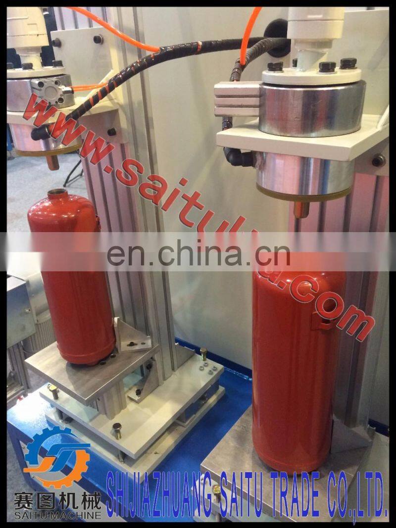 SAITU company automatic filling machine for extinguisher production
