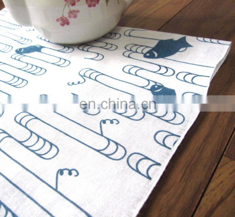 Cotton custom plain long wash towel hand towel tenugui