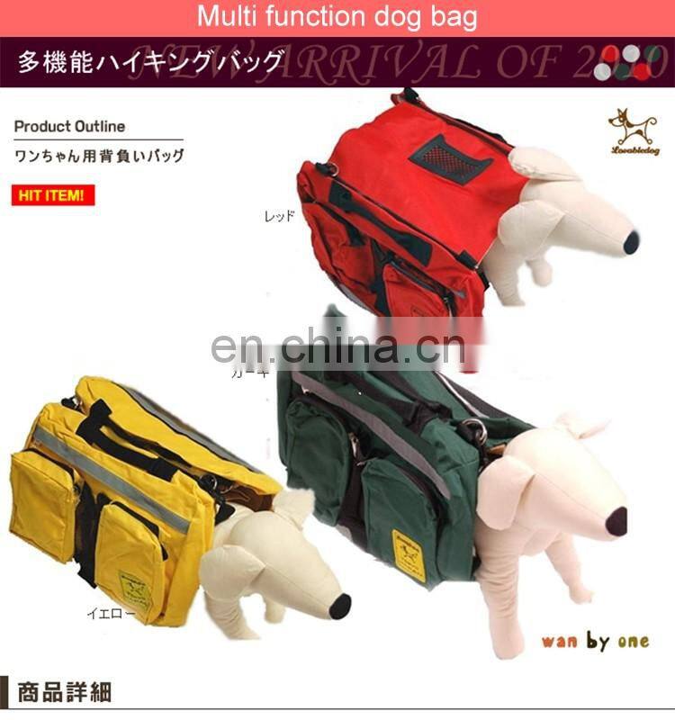 multi-function outdoor dog backpack