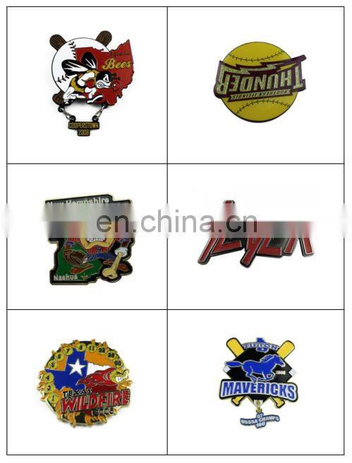 custom imitation hard soft enamel pin badge