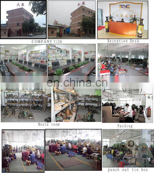 Special tin cans for food packing