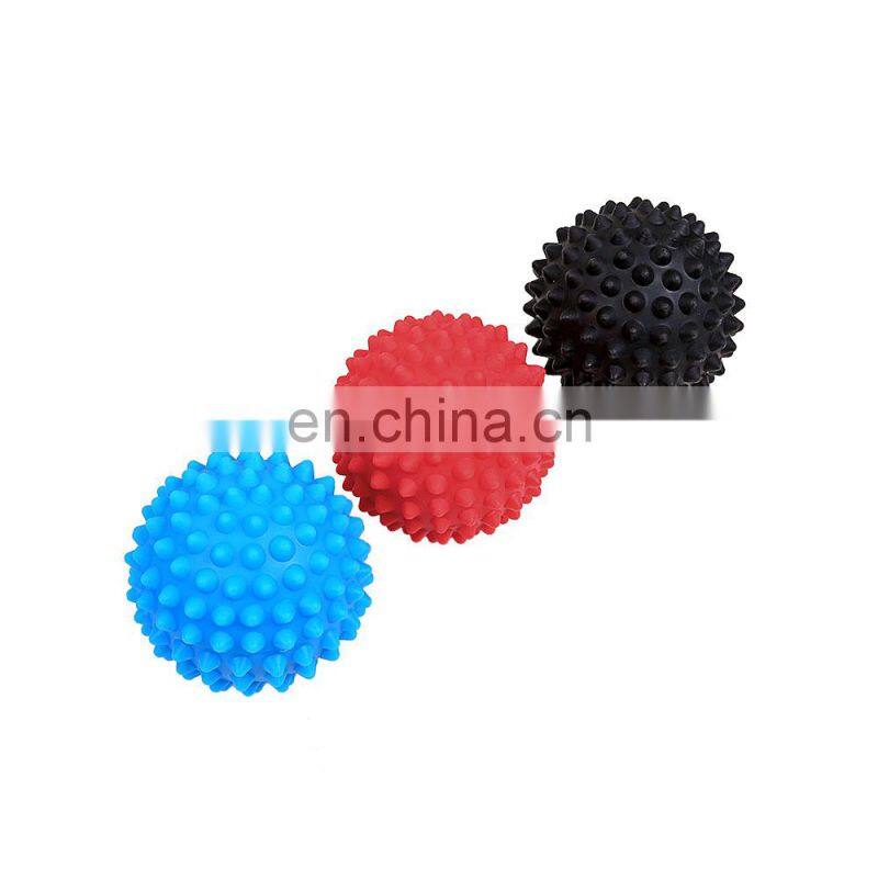 High Quality Cheap Custom Logo Colorful PVC Body Relaxing Spike Mini Massage Ball Set