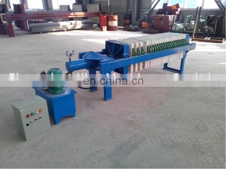 Big Type Oil Sludge Filter Press Machine / Automatic Oil Filter Press Machine