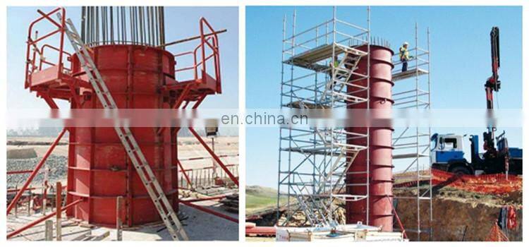 Tianjin Shisheng Painted Circular Concrete Building Slab Steel Formwork