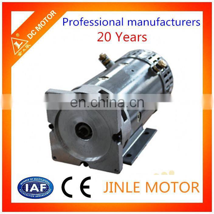 24V 3KW 3100RPM hydraulic dc motor ZD2973A O.D.127mm
