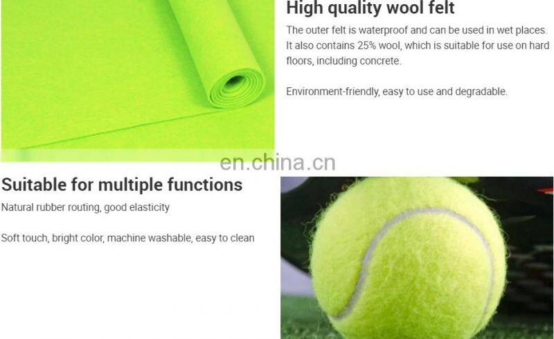 Tennis ball felt