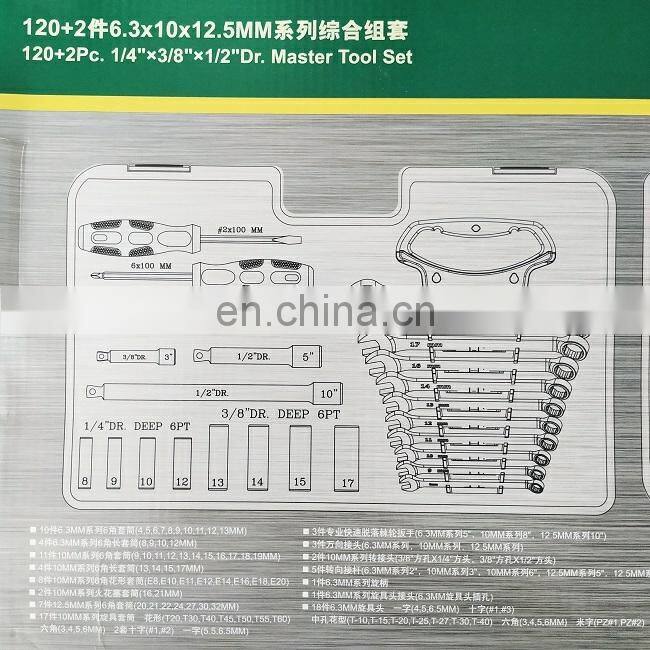 122pcs high quality durable common rail injector measuring repair tools