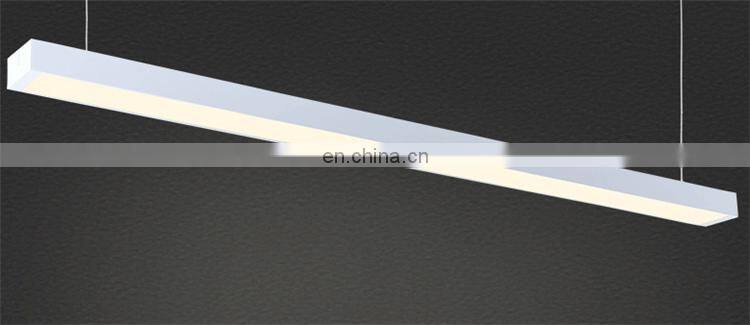 High Quality Aluminum 0.6M 1.2 Meter Long Black White Linear Lighting Fixture, LED linear light