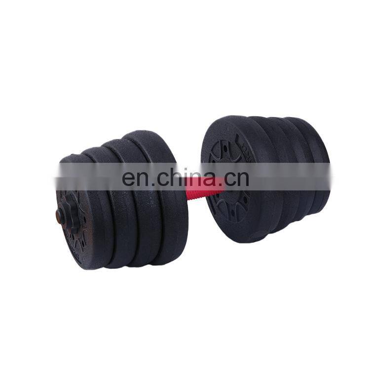 China hot sale weight lifting dumbbell Adjustable Dumbbell set