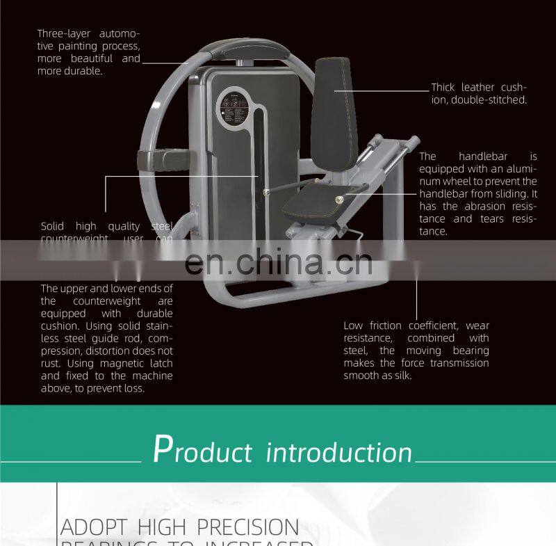 Professional factory commercial gym equipment Calf Extension LZX Fitness