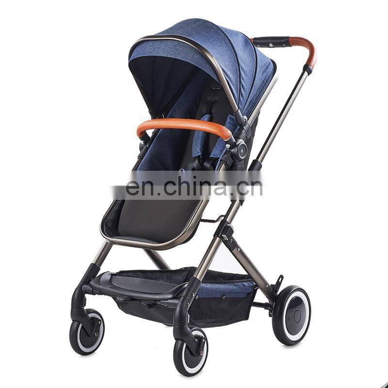 factory 2 in 1 aluminum alloy frame foldable pram pushchair stroller