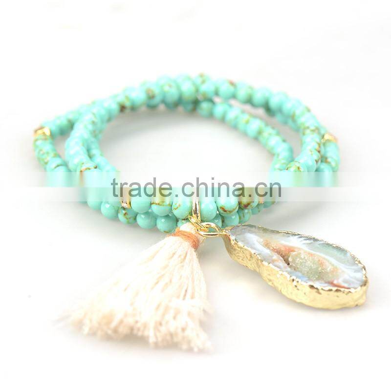 designer jewelry beads bracelet 2016 ladies bracelet fancy designs new designs druzy stones wholesale