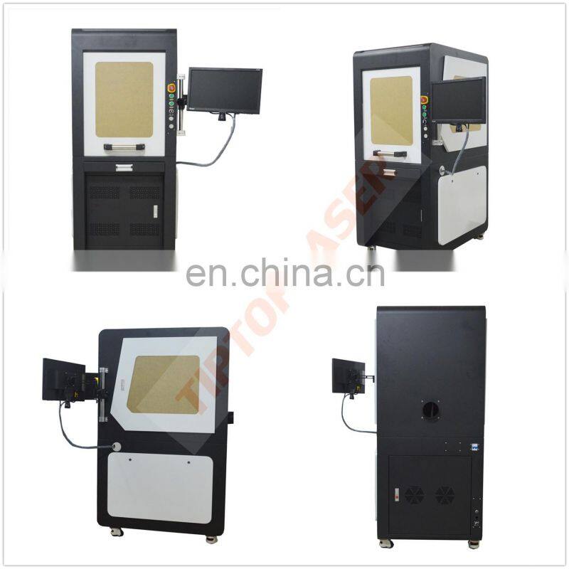 High performance stainless steel fiber laser marking machine logo maker machine for bar code