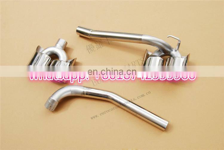 C class w204 C63 exhuast pipe with high quality stainless steel material fit for C180 C200 C260 to C63 muffler tips