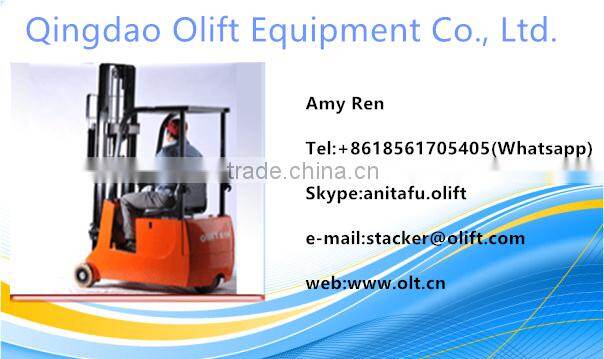 American Curtis motor 1.5 ton capacity smart full electric pallet truck(with CE)