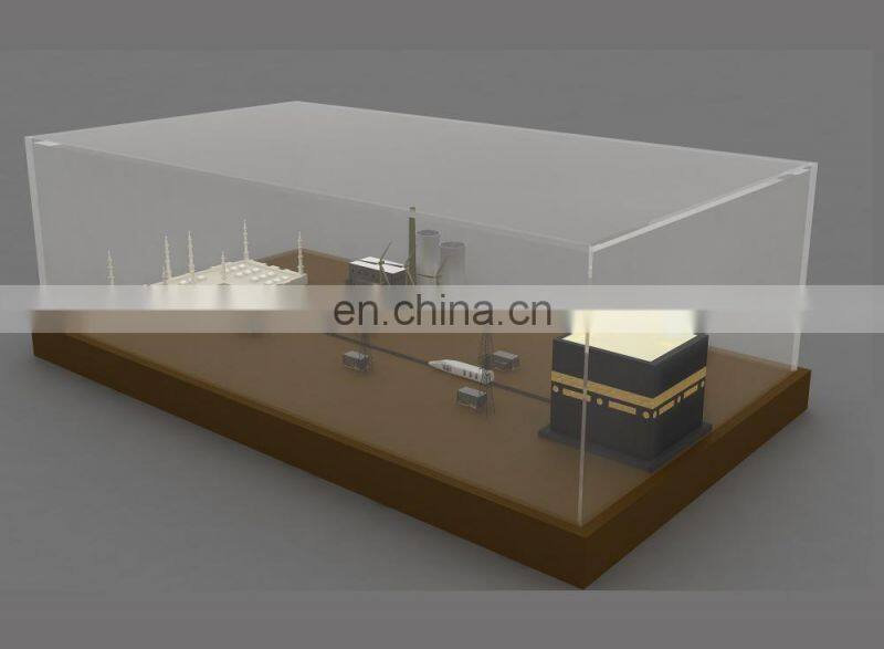 Souvenir gift type Mecca Kaaba model , famous architectural model for sales