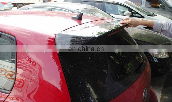 O Style Car Carbon Rear Spoiler Boots for VW Golf VI MK6 GTI