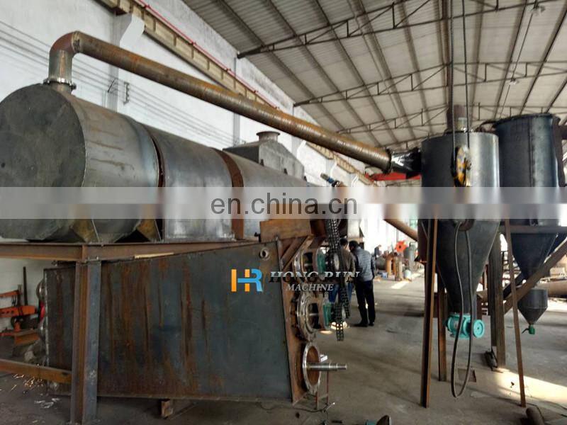 Hoist type wood charcoal making machine furnace for shisha charcoal