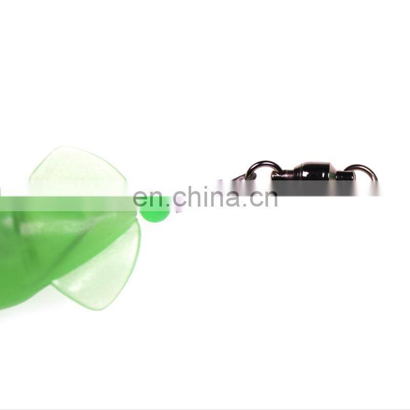 12cm 12g Trolling Sea Fish Lures Luminous Octopus artificial bait for fishing LED Light Electronic squid bait