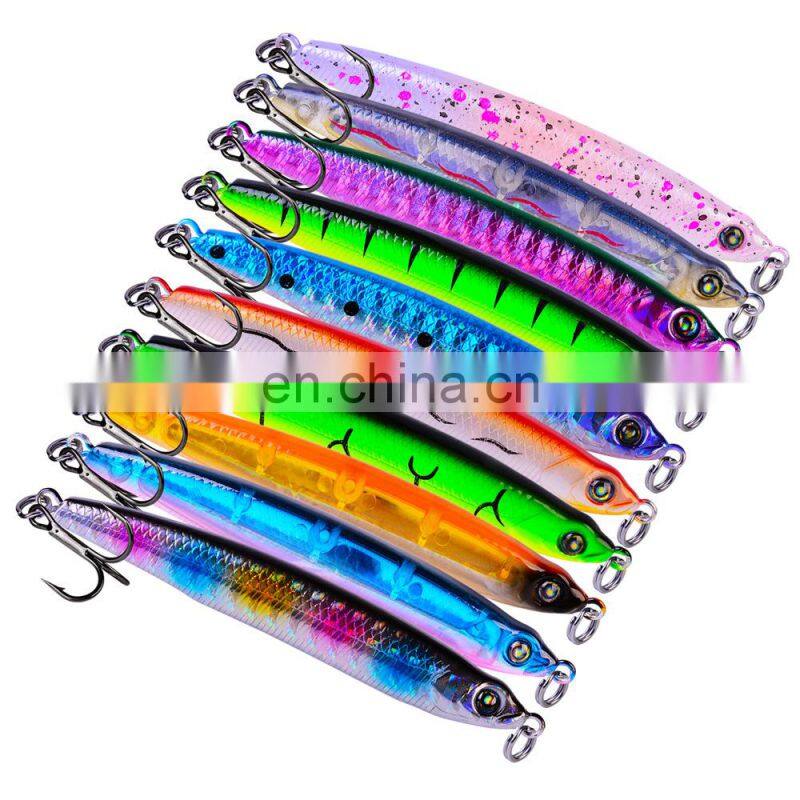 76.5mm fishing pencil VIB bionic lure 8.11g lure poppa sinking pencil fishing tuna popper lure