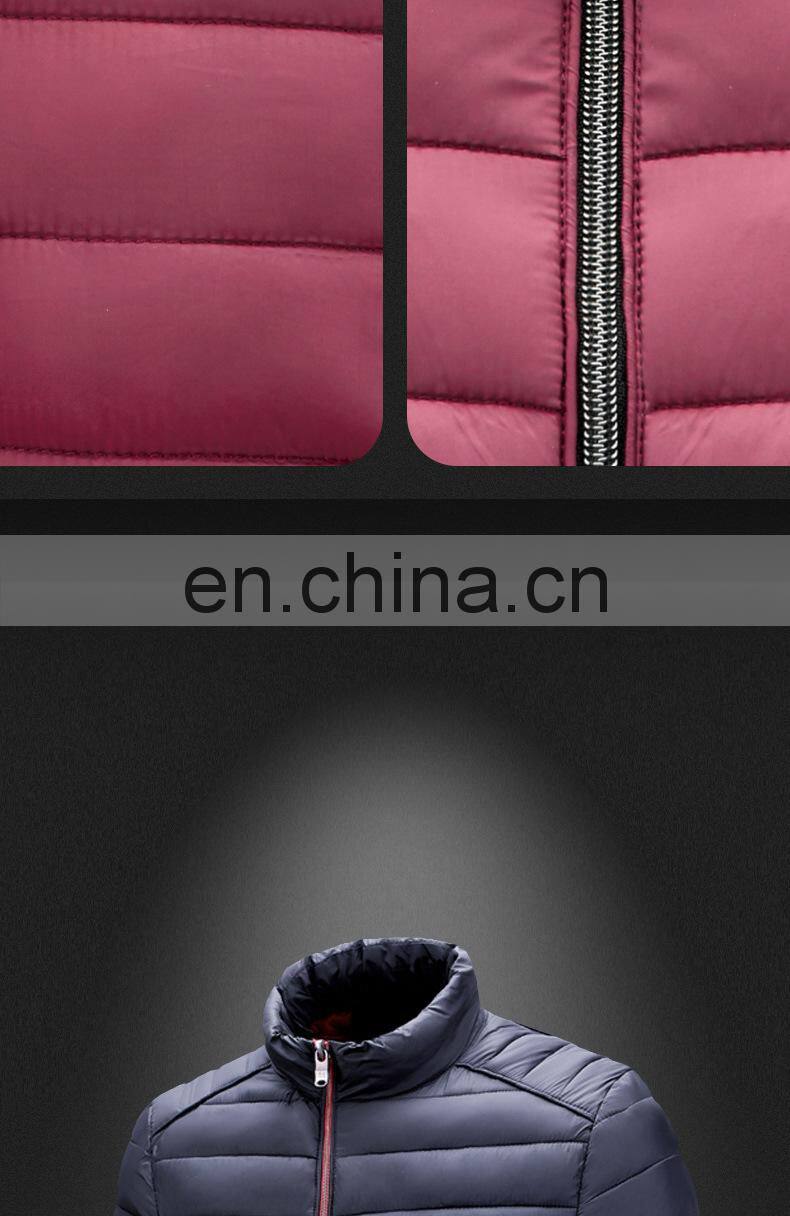 2021 autumn and winter men's cotton-padded jacket casual cotton-padded jacket men's padded cotton-padded bread  bubble coat