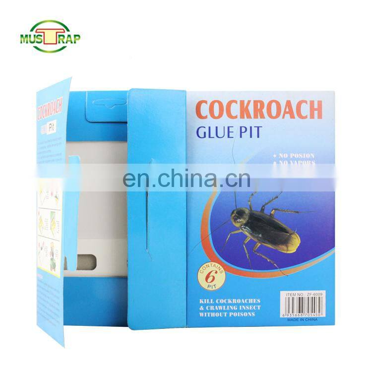 Mustrap hot selling glue board anti cockroach trap