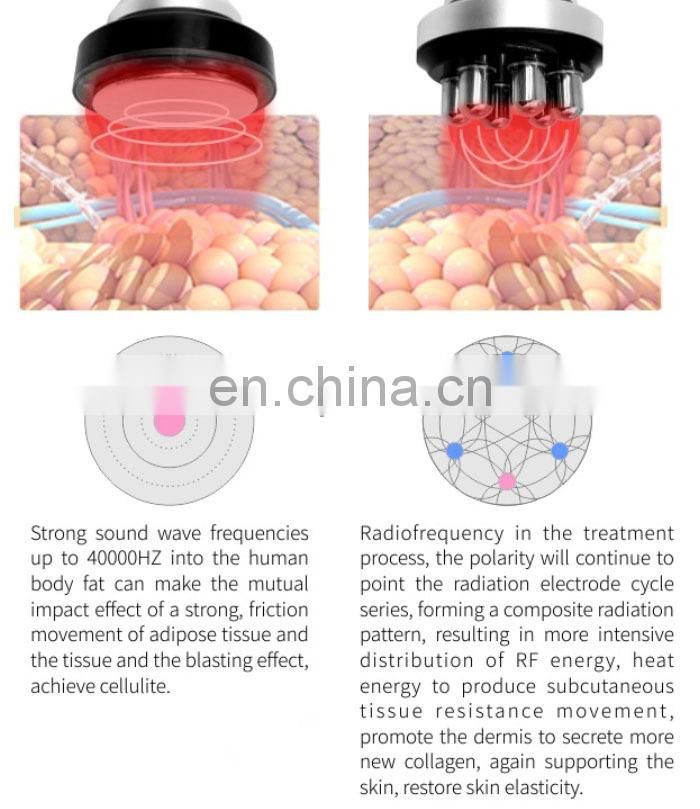 Sales multipolar radio frequency multi function cavitation for weight loss beauty machine vacuum rf cavitation