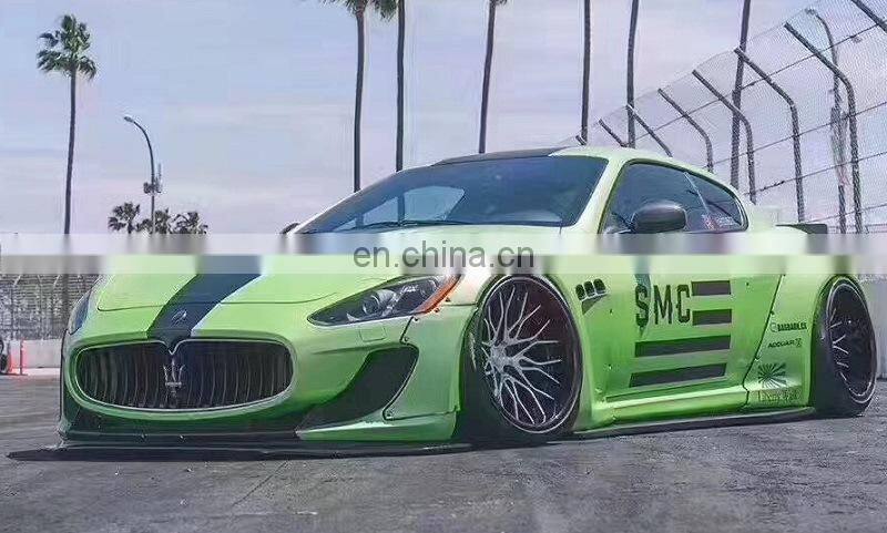 Runde Newest For Maserati GT GTS Modified LB wide body large Body Kit Front Bumper Front Lip Rear Lip Fender Wheel Eyebrow