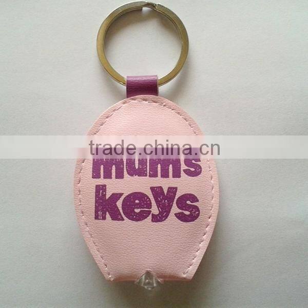 Factory Hot selling production gifts custom wholesale 3d pu keychains / Keychain