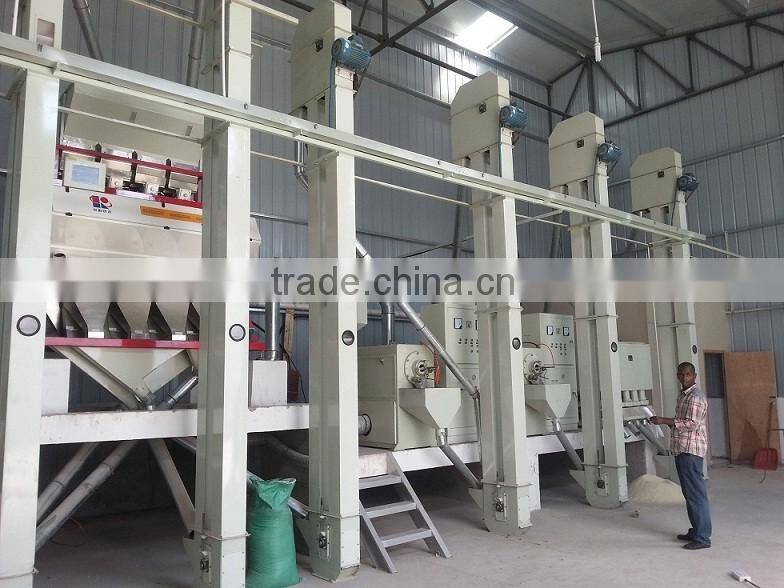Full automatic complete sets rice mill machine/ rice milling