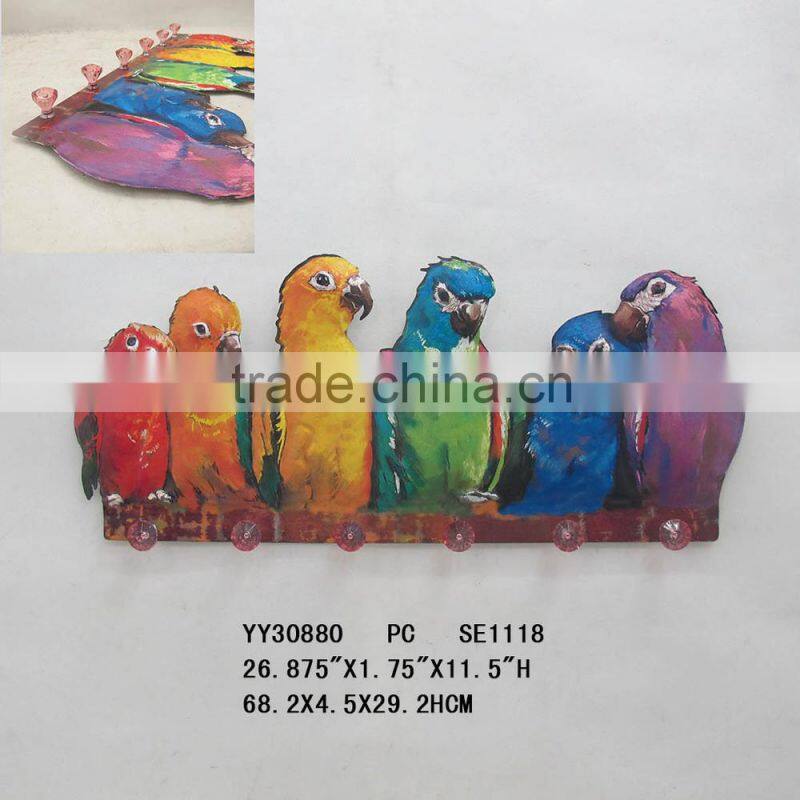 wholesale cheap metal wall four-hooks for home and bar use