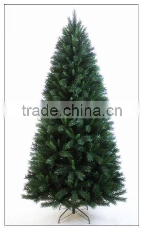 Hot Sale !Red Berries Decoratived PVC Mixed PE TREE For USA Holiday/Christmas decoration